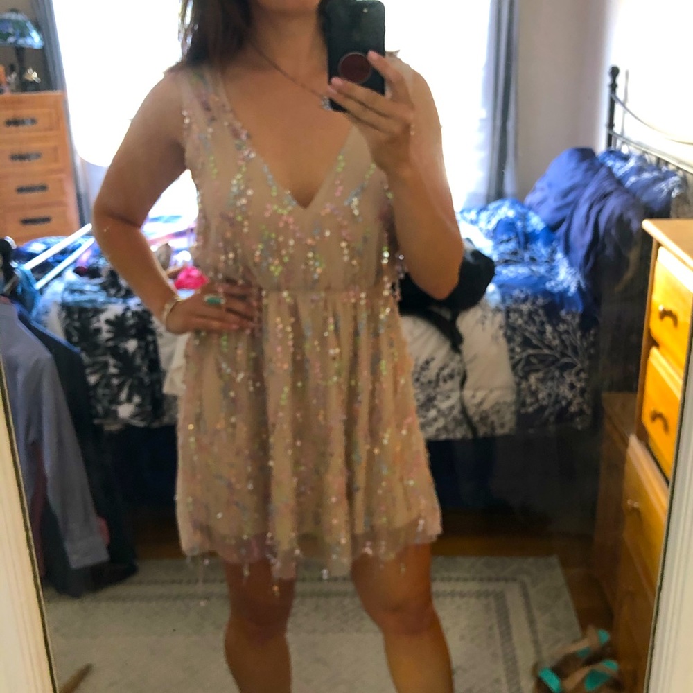 Sequined party dress